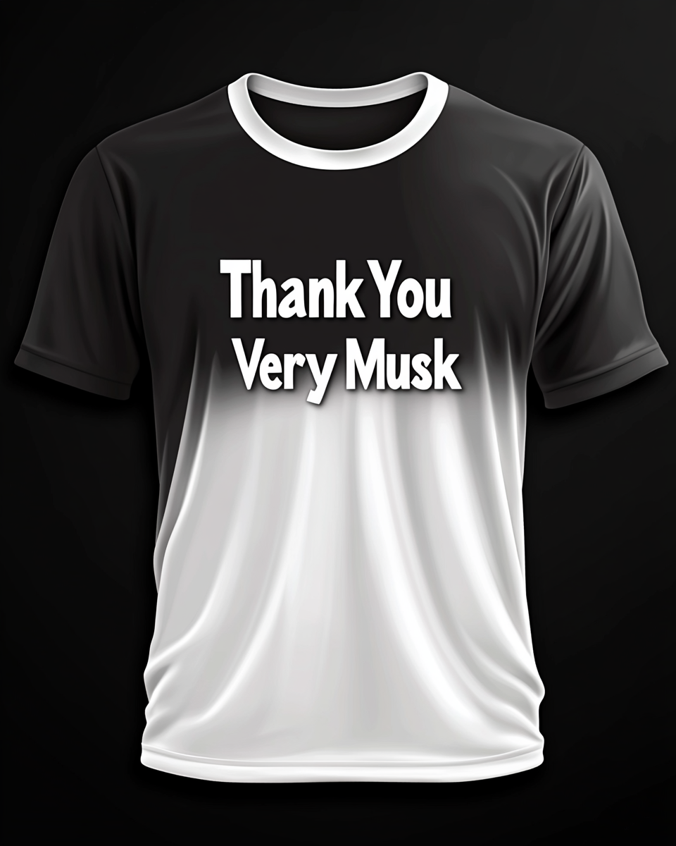 BUMPER STICKER TEE — BLACK